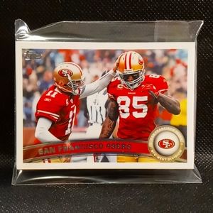 San Francisco 49ers 2011 Topps Team Sets w/Random Inserts